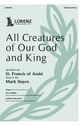 All Creatures of Our God and King SATB choral sheet music cover